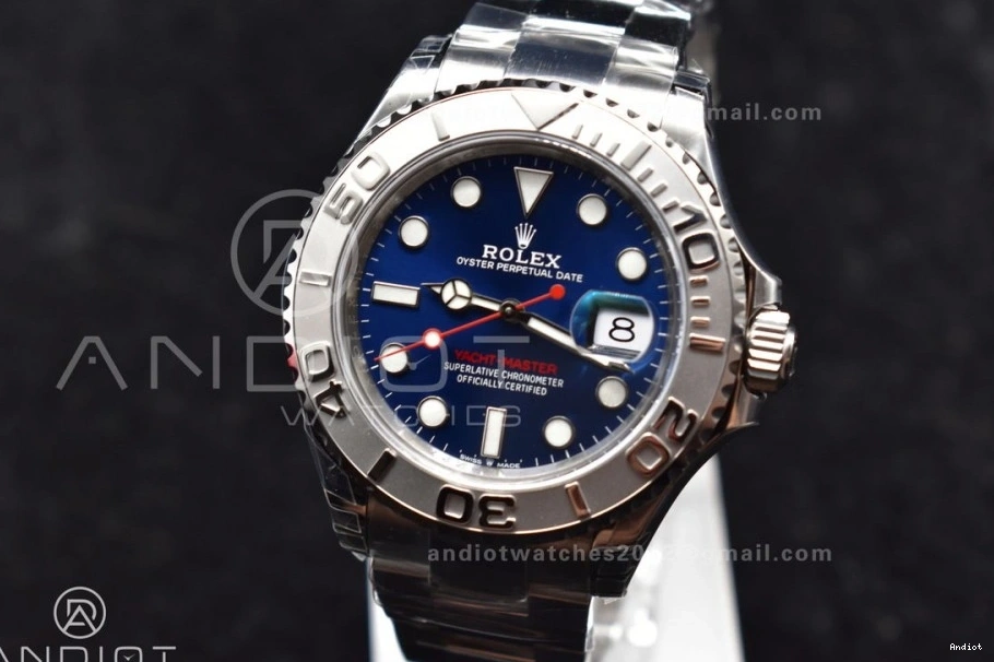 on Blue 1:1 Best VS3235 126622 Steel 904L Bracelet Yacht-Master VSF Dial Edition SS 0416
